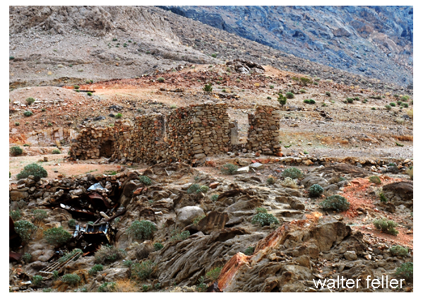 Amargosa Mine ruins at Salt Springs