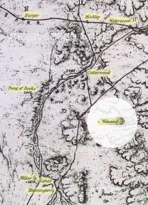 Wheeler map 1880s Mojave Desert