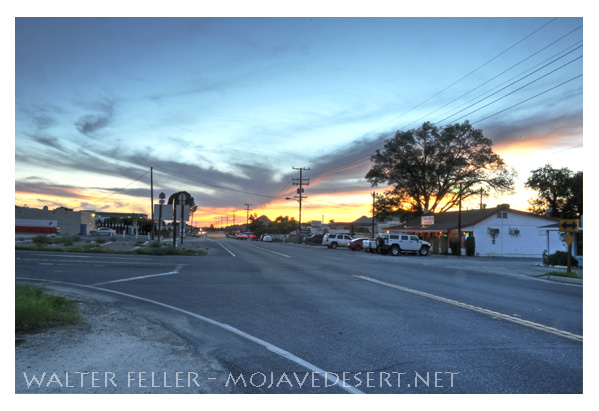 Downtown Lucerne Valley, CA.
