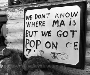 Possom Trot sign
