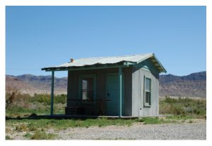 T&T Railroad building, Shoshone, Ca.