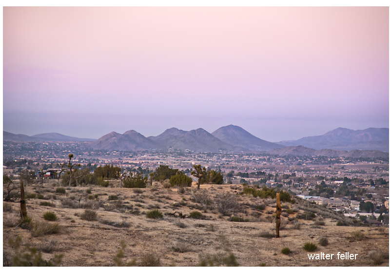 Victor Valley from Hesperia